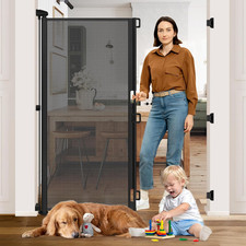 65  Extra Tall Dog Gates for Doorways 55  Wide Retractable Baby Gates for Dogs M