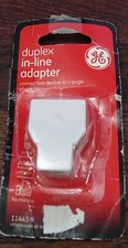 GE Duplex In-Line Adapter, white 11443