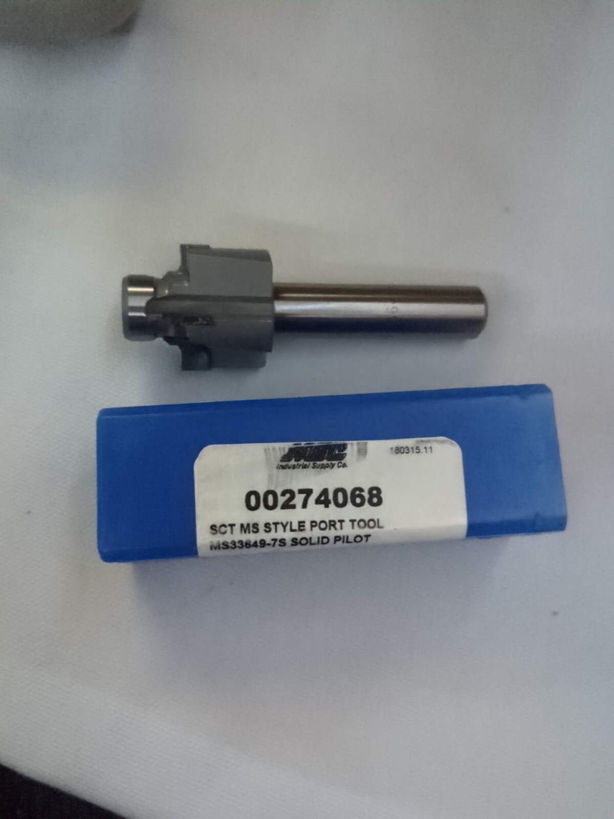 SCIENTIFIC CUTTING TOOLS Porting Tool 1.105" Spotface Dia MS336497S