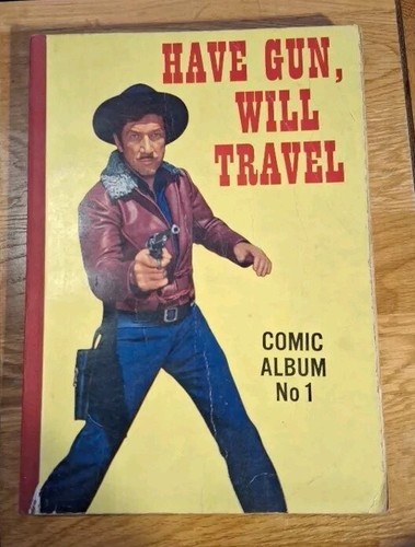 "Have Gun, Will Travel" Comic Album No 1, 1958, Very Rare Good Condition