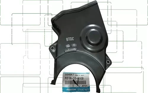 Mazda Genuine OEM B2000 B2200 87-93 Lower Timing Belt Cover - Изображение 2 из 3