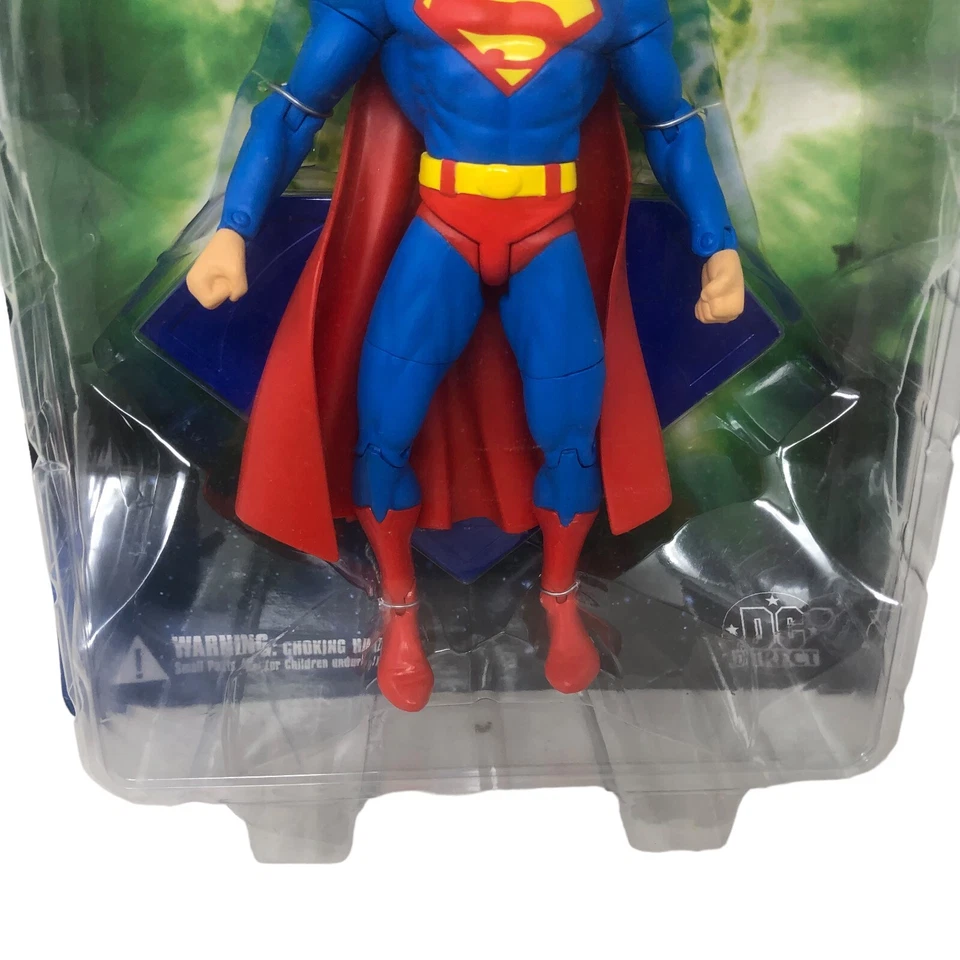 DC Direct Superman Series Collection 6" Logo Base 21 Puntos Articulación Foto 3 de 4