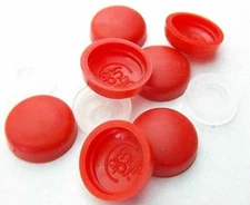 screw head cover sets(10) smith red #6 #8 M3 M4 flat back screws for Kenworth PB