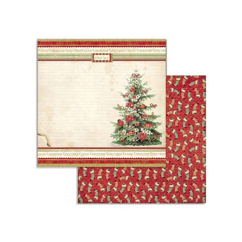 Stamperia CLÁSICA NAVIDAD - 12"" X 12"" - Doble Cara - 10 Hojas - Imagen 6 de 12