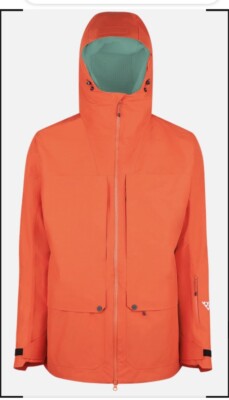 NWT Black Crows Men's Ora Body Map Jacket Winter Skiing Orange Size Medium 