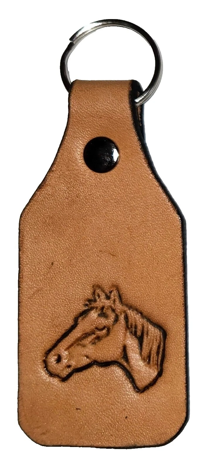 Llaveros, anillos y estuches de cuero hechos a mano para hombre para vaqueros y occidentales