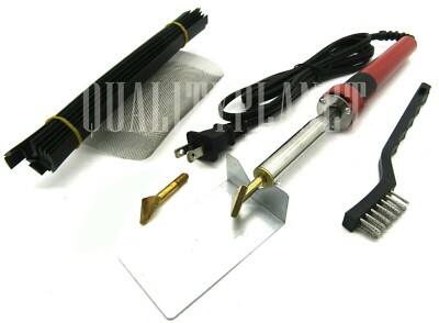 80 Watt Iron Plastic Automotive Welder Welding Kit w/ Welding TPO TEO PP Bumper