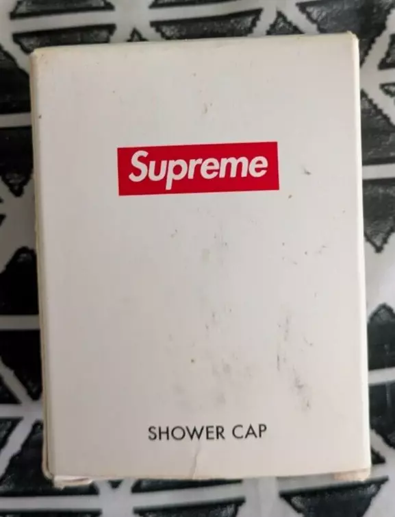 Casquette de douche Supreme SS19 neuve accessoires Supreme scellée dc7