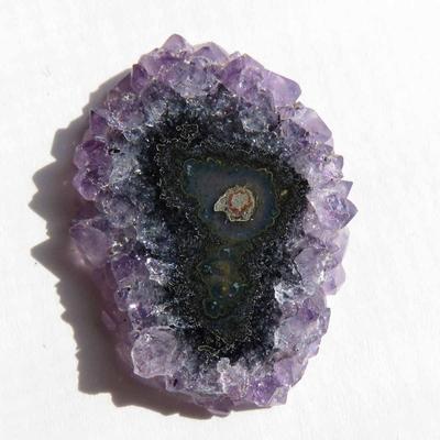 Stalactite Flower Slice Pendant Focal Polished Both Sides K246
