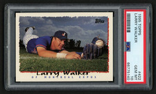 1995 TOPPS LARRY WALKER #422 EXPOS HOF PSA 10 GEM MINT