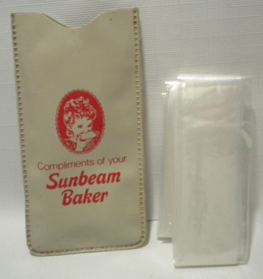 Vintage Sunbeam Bread Promo Advertising ? Rain Hat Hair Cover ? Unused Logo