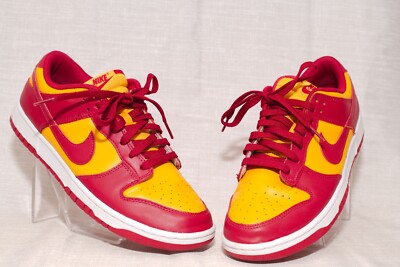 Nike Dunk Low Midas Gold USC DD1391-701 Men's Size 9.5 | eBay