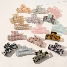 Big Hair Claw Clips NonSlip Large Strong Hold Women  Girls Accessories Hairpin