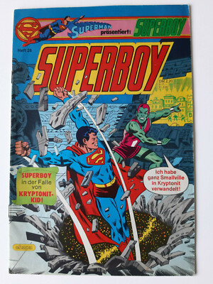 Superboy Nr.26 von 1985 mit Sammelecke Ehapa Verlag aus meiner Sammlung