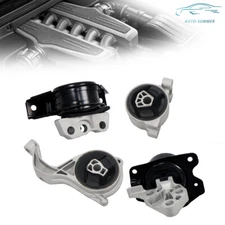 For 2008-2010 Saturn Vue L4 2.4L Auto Trans Engine Motor & Trans Mount 4PCS Set