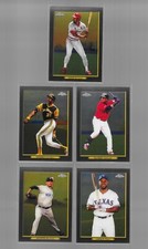 (5) 2020 Topps Chrome Turkey Red Baseball Insert Cards Ozzie Smith Andy Pettitte