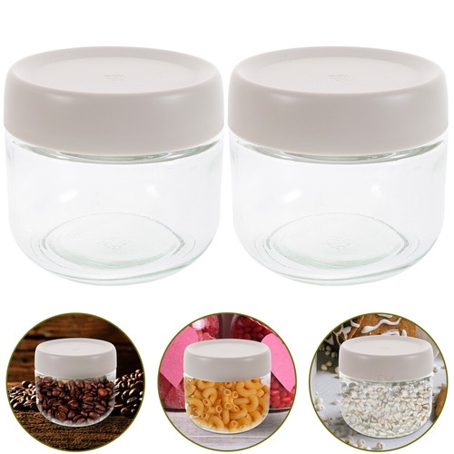 2 Pcs Airtight Storage Tank Coffee Bean Large Capacity Grain Container