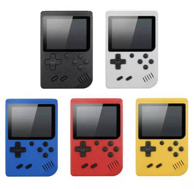 Retro Handheld Videospielkonsole 400 Spiele in 1 Wiederaufladbar Super Wide LCD UK