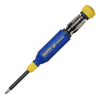 Megapro Original 15 in 1 Multi Bit Screwdriver Phillips Flat Torx Square 151NAS