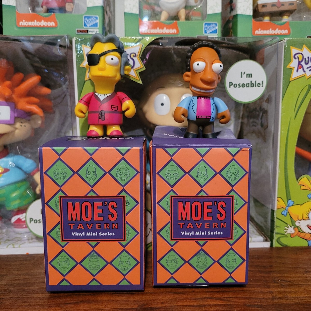 Kidrobot Simpsons Moe's Tavern Figures | eBay