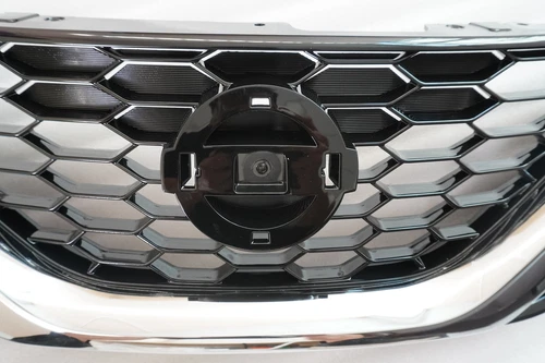 For Nissan Sentra 2016 2017 2018 Front Bumper Upper Grille Chrome & Black Grill - Picture 11 of 19