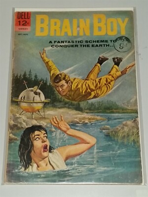 BRAIN BOY #6 VG+ (4.5) DELL COMICS SEPTEMBER - NOVEMBER 1965 *