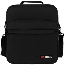 Enrico Benetti Arbeitstasche Umhängetasche Herrentasche XXL Hochformat Schwarz