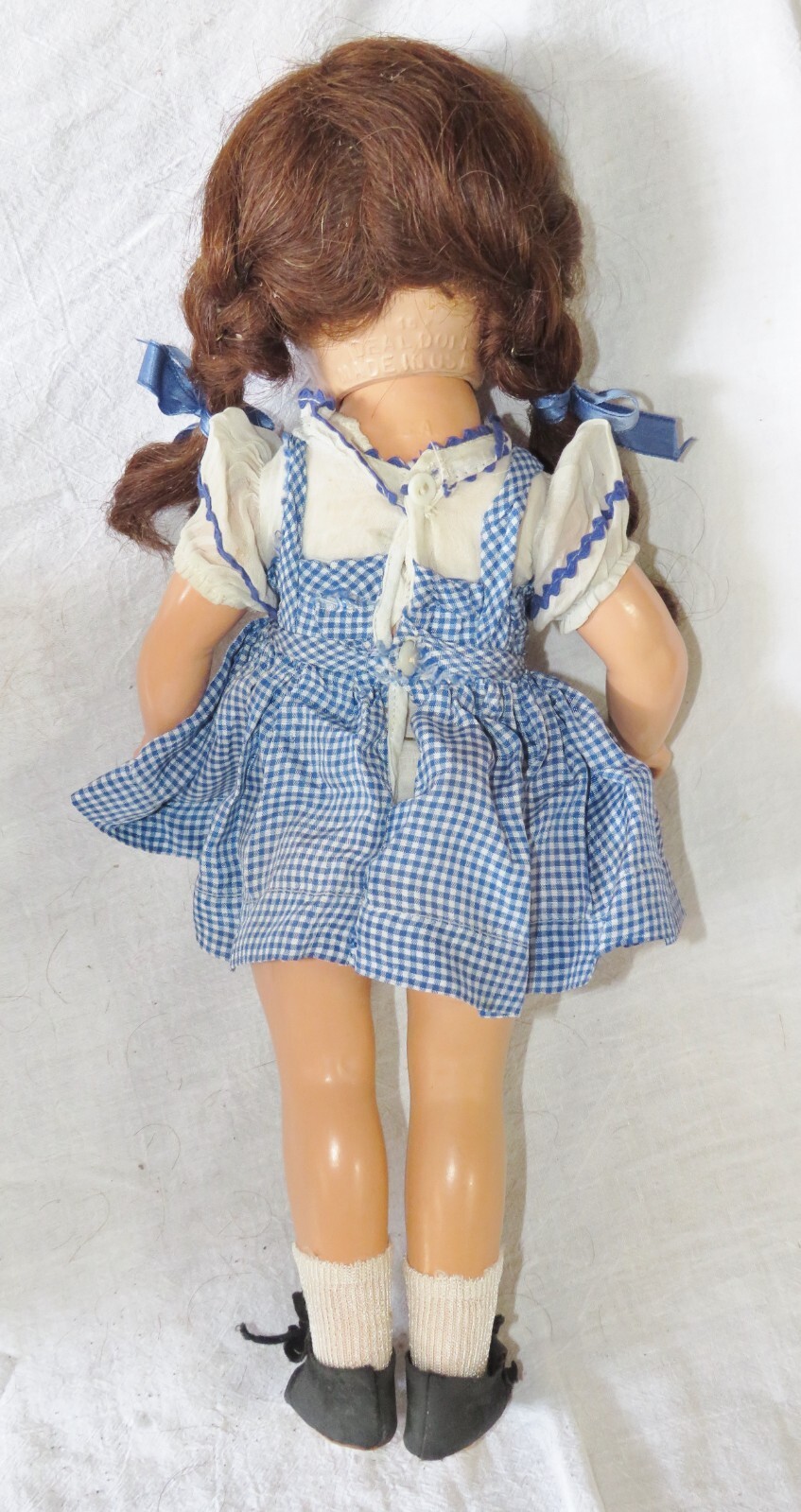 RARE Vintage 16&rdquo; Judy Garland 1939 Ideal Composition Dorothy Doll
