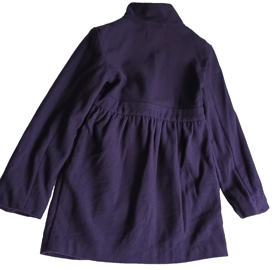 Stella McCartney для Gap Kids викторианский стиль девочка Core фиолетовый бушлат размер 10 - Изображение 4 из 4