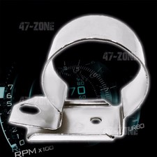 For 1964-1973 Ford Mustang Ignition Coil Bracket Round Canister Style Chrome For 1964-1973 Ford Mustang Ignition Coil Bracket Round Canister Style Chrome