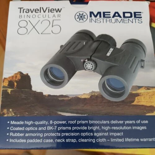 Meade Multi-Coated compacto Binoculares y monoculares