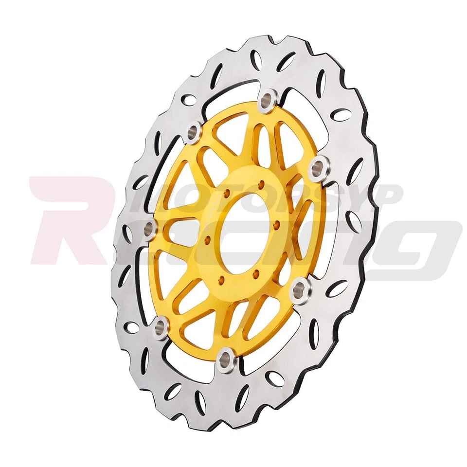 Juego de placas de freno delanteras para rotores de freno Honda CB600F Hornet 2000-2006 Foto 4 de 4