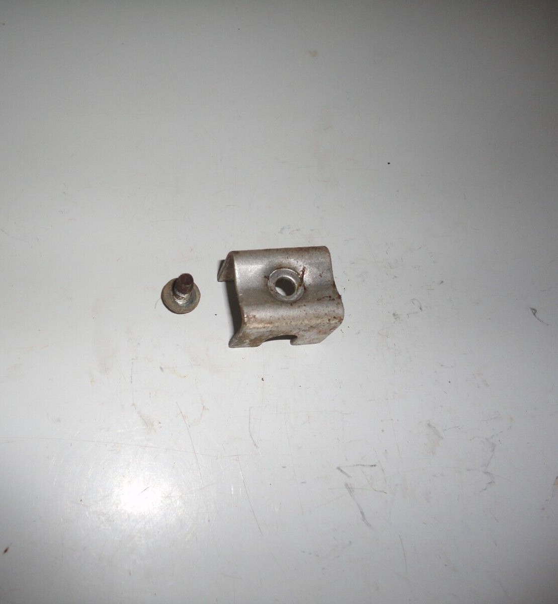 Original Grass Deflector Clamp and Screw for RYOBI CS26