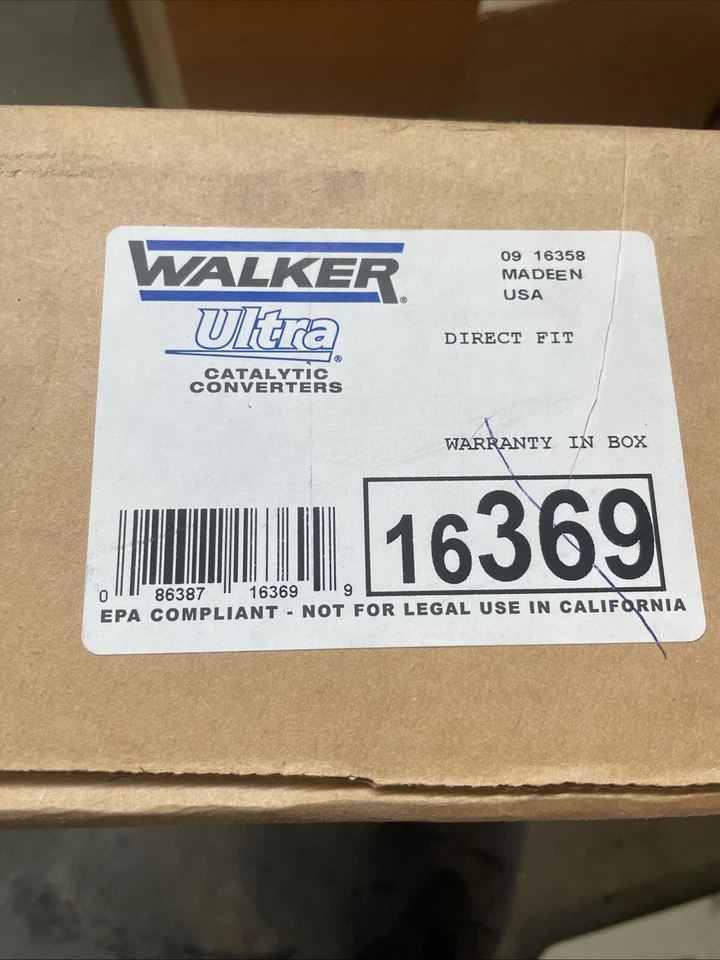 Convertidor catalítico-EPA Walker 16369 Honda Foto 2 de 4