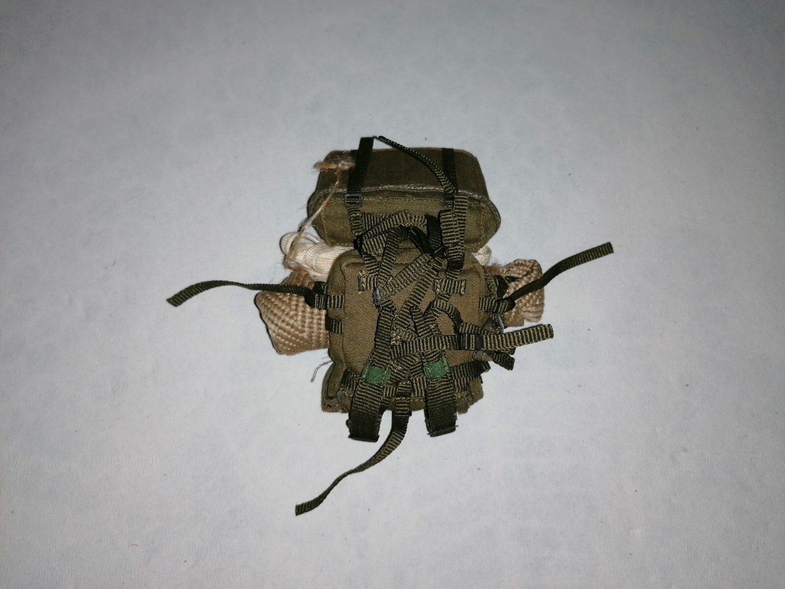 Dragon Models 1/6 Mochila Petate de Guerra para Soldado WWII Buen Estado