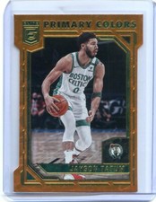2021-22 Donruss Elite JASON TATUM Orange Die-Cut #5 Primary Colors CELTICS