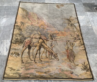 Vintage French Animal Glory Tapestry Bedroom Décor Wall Hanging 165x128 cm