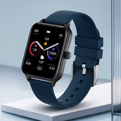 Smart Watch 1.7″ Touchscreen Fitness Tracker for Heart Rate Blood Oxygen Sleep  | eBay