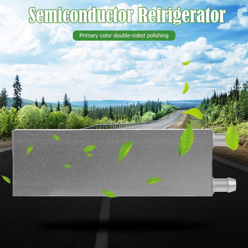 Aluminum Alloy LiquidWater Cooling Block for Computer CPU Silver Heat