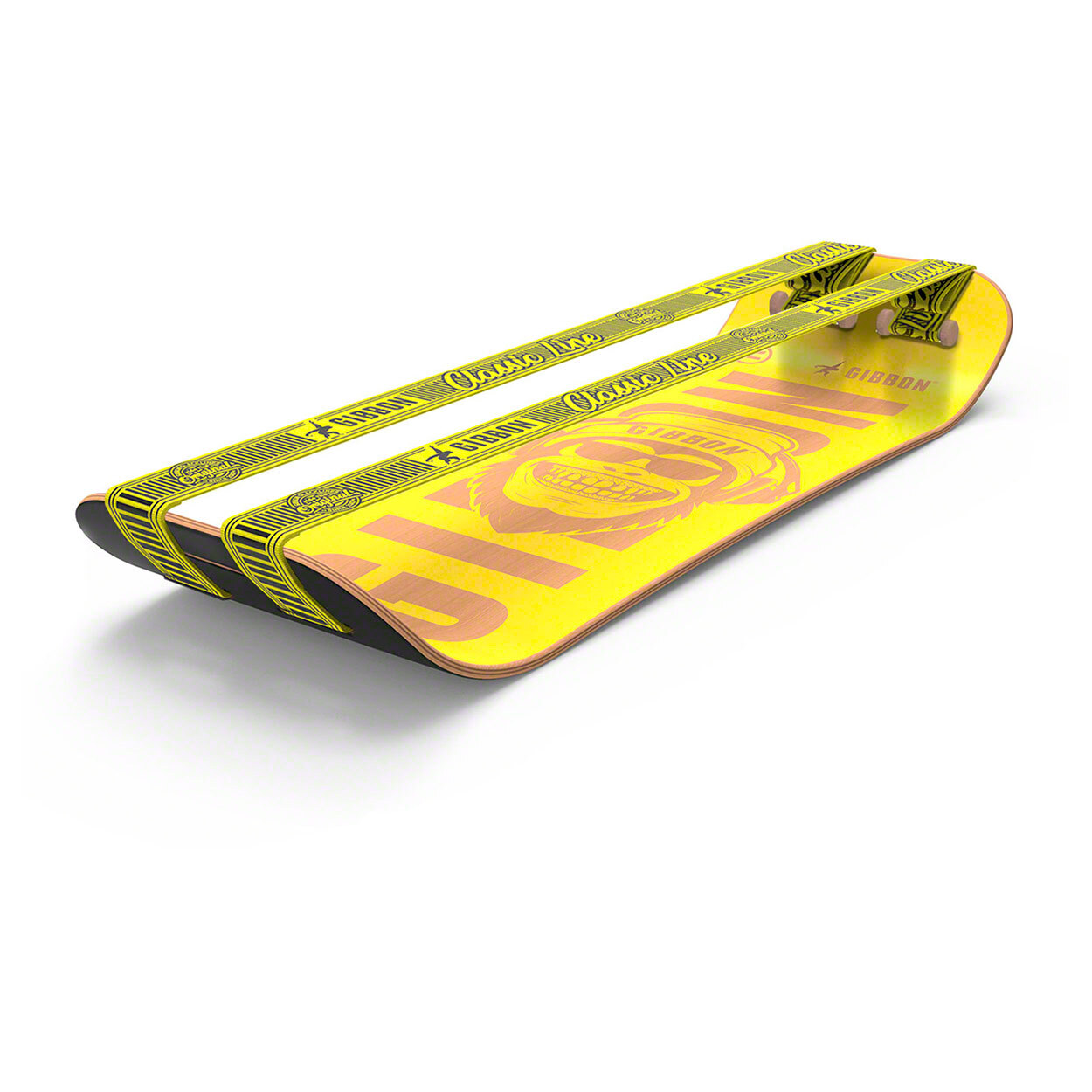 GIBBON Giboard Set Bonzo Classic, Doble Slackline