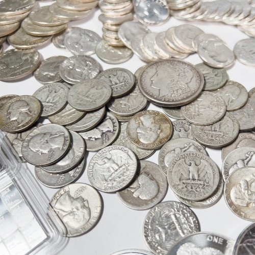 Vintage Silver Dollar Mixed Lot | LIQUIDATION ESTATE SALE | Old Rare Coins - Picture 7 of 8