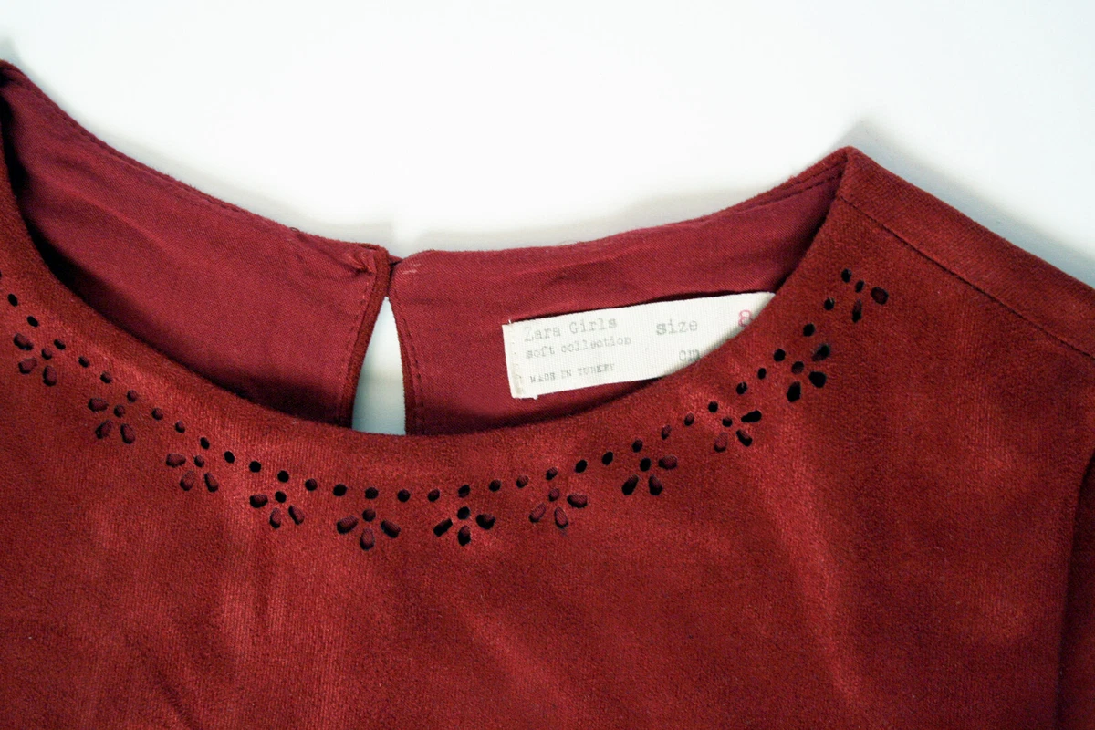 Zara robe daim cheap