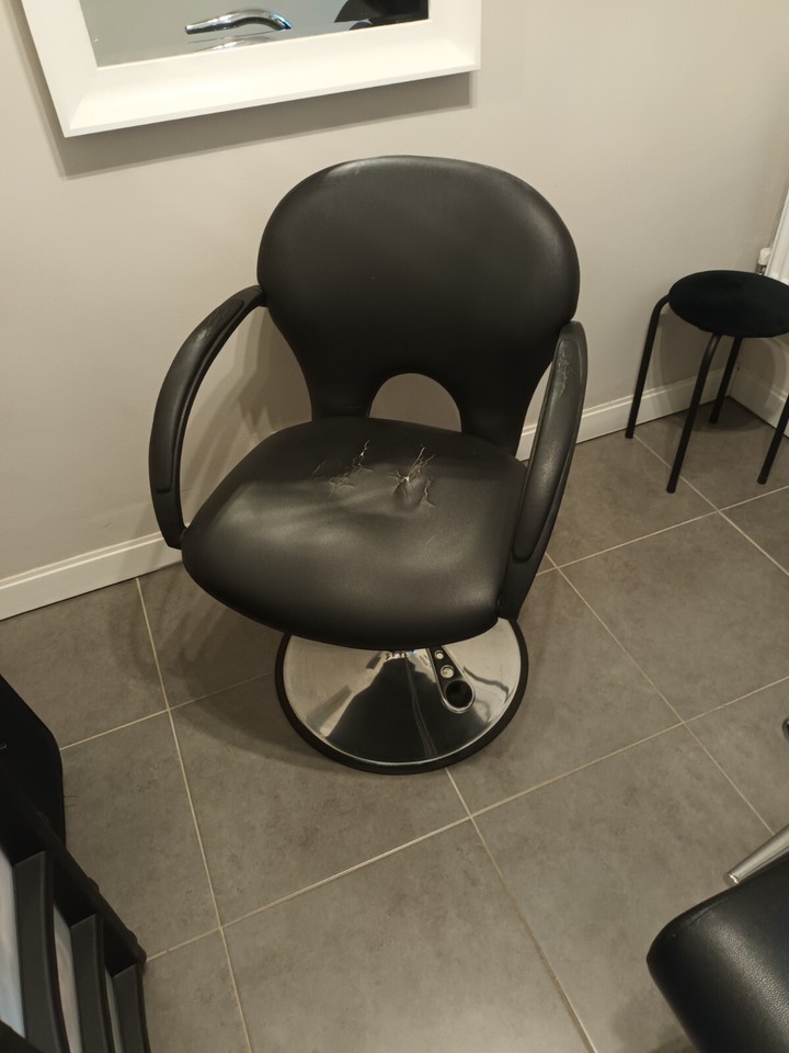 Used salon hairdressing chair eBay