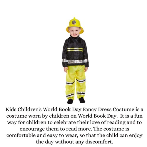 Boys Fireman Fancy Dress Costume Fire Fighter Uniform Kids Childs Sam Emergency - Picture 13 of 48