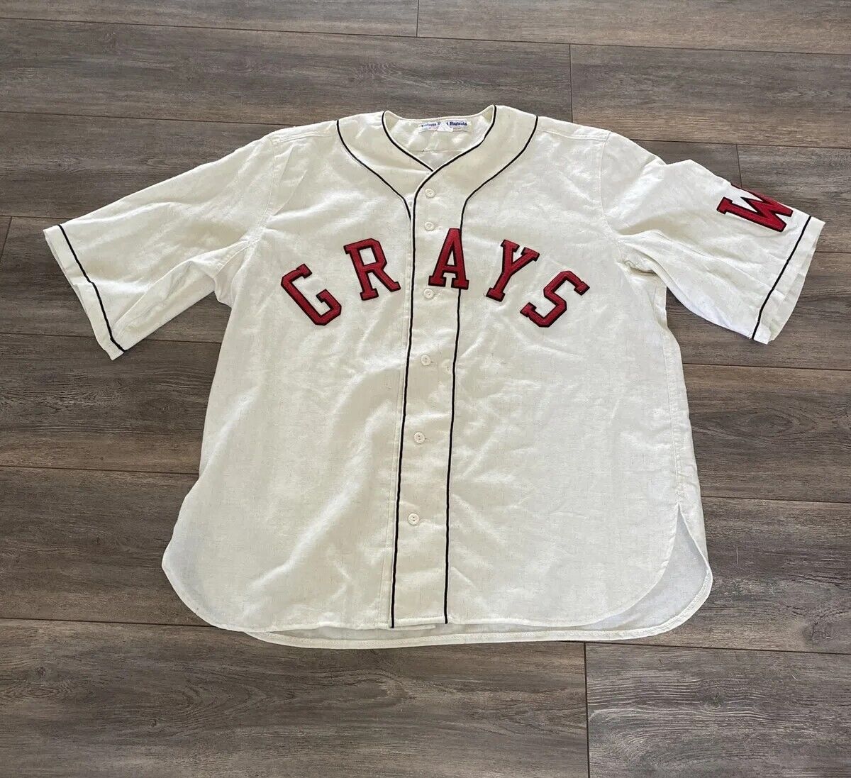 AUTHENTIC VINTAGE HOMESTEAD GRAYS JERSEY XL EBBETS FIELD AUTHENTIC VINTAGE HOMESTEAD GRAYS JERSEY XL EBBETS FIELD