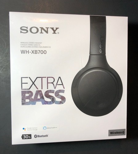 Ufficiale Sony extra Bass Bluetooth Wireless Cuffie Stereo [WH-XB700] Nuovo  | eBay