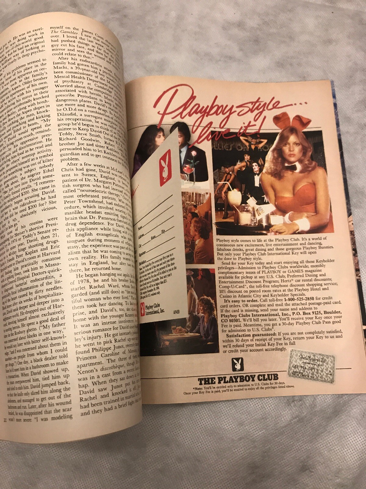 Complete May 1984 Playboy Magazine Rita Jenrette Calvin Klein Patty Duffek | eBay