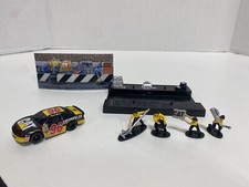 Tyco Nascar Cat 96 Slot Car With Pit Crew