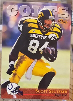 1996 Classic NFL Rookies Scott Slutzker RC #42 Colts | eBay