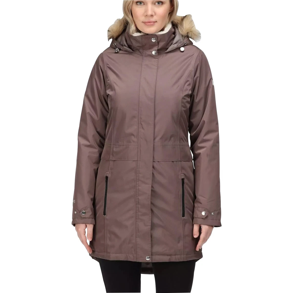 Regatta fermina 11 faux fur trim hooded coat shop